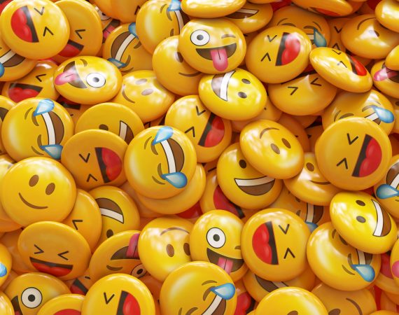 Pile of emojis