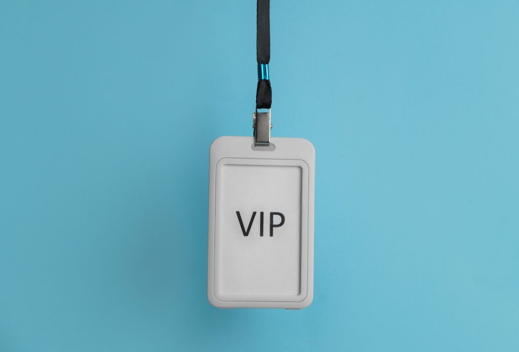 VIP badge