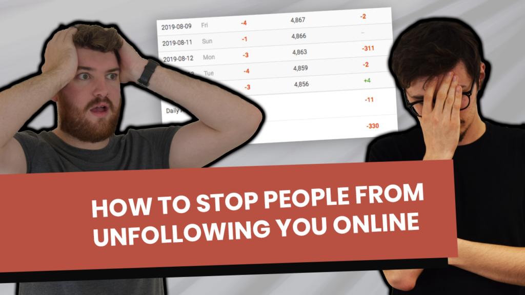 stop people unfollowing